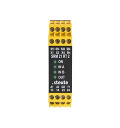 Safety relay module SRM 21 RT 2 24vDC IP20 v=+/-15% 1NC/1NO or 2NC
